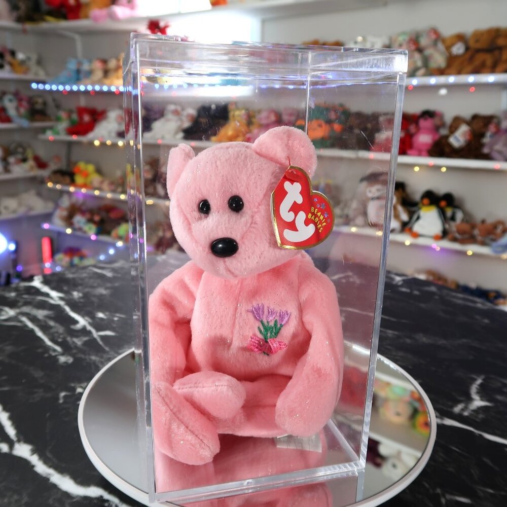 TY Beanie Baby - Mum the Bear | MWMT New Mint Tags | Retired | Rare | Vintage